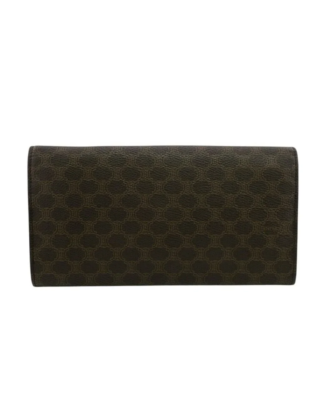 Celine Macadam Wallet Brown
